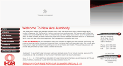 Desktop Screenshot of newaceautobody.com